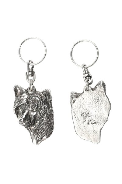 Art - Dog Câine Chinezesc cu creastă - Pandantiv câine placat cu argint, deco...