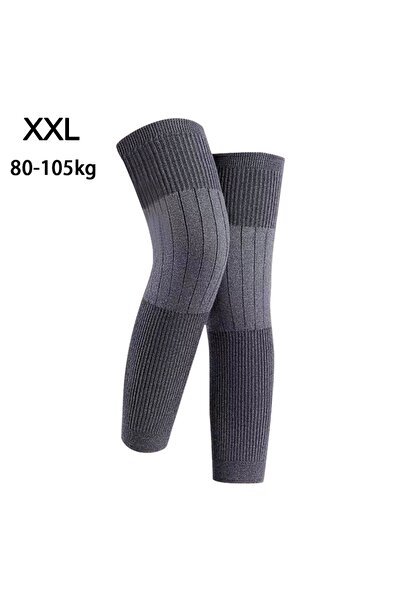 Choice Grey XXL-Hairless- New Plus Velvet Winter Knee Pads Universal Windproo...