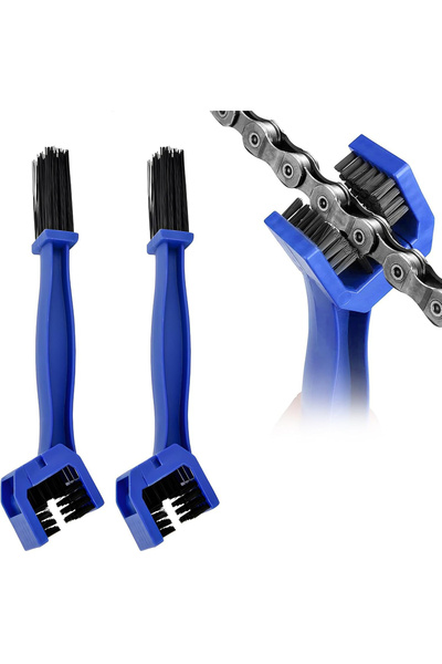 Choice3 2PCS-blue 1-3Pcs Motorcycle Road Bike Chain Clean Brush Portable Chai...
