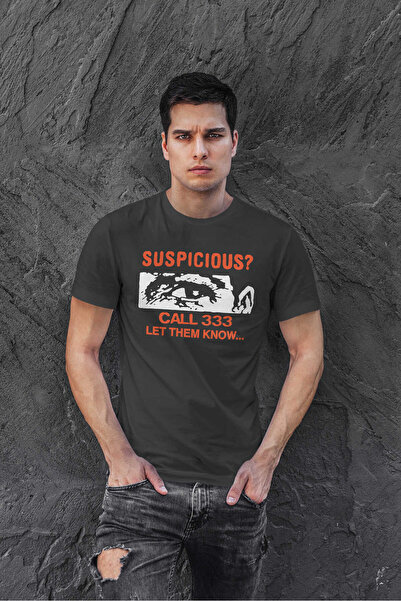 buzagi tasarım ürünleri Fever 333 Regular Fit Black Unisex T-Shirt