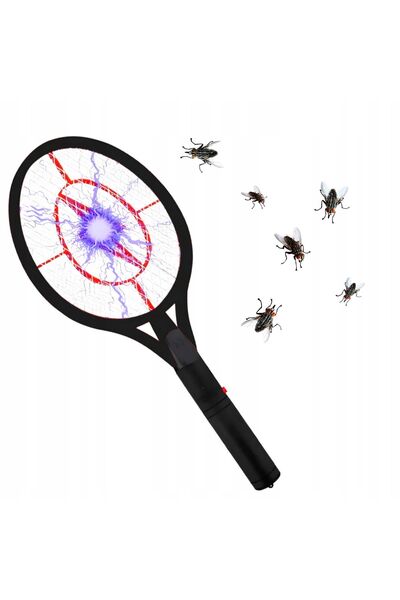 zola Ηλεκτρική ρακέτα κατά των εντόμων, 22 x 51 εκ., με μπαταρία, μεταλλική, ...