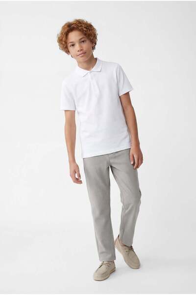 PAULMARK Παντελόνι για αγόρια με ελαστική μέση Με υφή Παντελόνι jogger