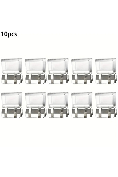 Choice1 10Pcs 4/10PCS Invisible Leg Shortening Clip, Non-Slip Pants Edge Clip...