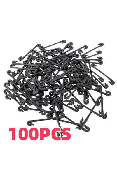 Choice 100pcs 50/200/300Pcs Plant Vine Binding Clip Garden Plants Fixed Clip ...