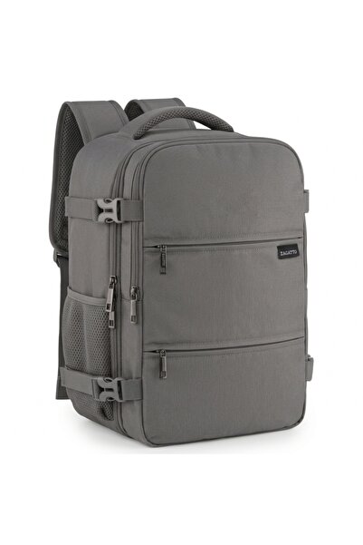 zagatto Σακίδιο πλάτης για αεροπορικά ταξίδια, γκρι, χειραποσκευή 40×30×20 εκ...