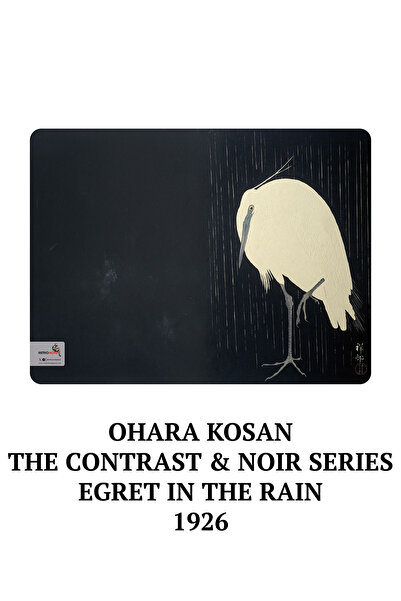 retronote Ohara Koson 4'lü Defter Seti 2 - The Contrast & Noir Series - Çizgisiz - 64 Sayfa - 14x21cm