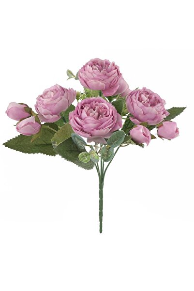 Choice4 1pc PURPLE Artificial Flowers Fake Roses Silks Peony Valentine's Day ...