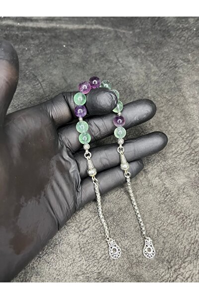 Mos Tespih Πέτρα Φθορίτη Ζάζα Σαλλαμάλικ, Φυσική Πέτρα Ροζάχτινο, Χάντρες Προ...