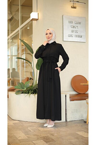 Moda İncir ΦΕΡΑΣ με ζώνη και τσέπες