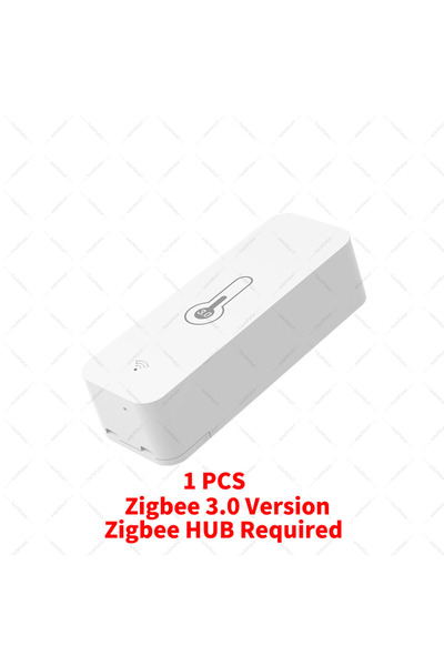 Choice1 مستشعر درجة الحرارة والرطوبة بتقنية Zigbee 3.0، يتطلب بوابة Zigbee، ي...