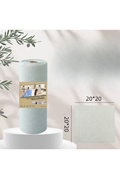 choice2 20 in a roll 20x20cm Kitchen Cloth Reusable Cleaning Erase Household ...