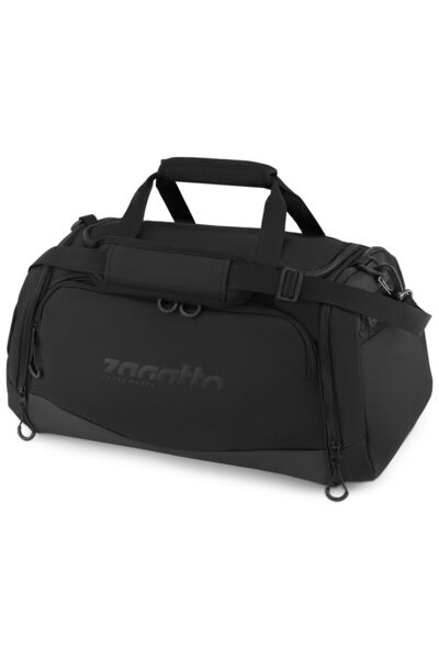zagatto Αθλητική τσάντα, γυμναστηρίου, Ζαγκάτο, Μαύρο, 55x27x30 εκ., Αδιάβροχ...