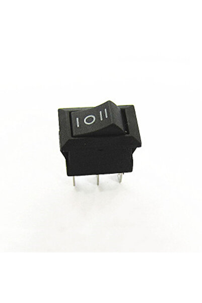 choice2 ON-OFF-ON Black 10PCS KCD11 Mini Rocker Switch - 10×15mm 2/3 Pins ON-...
