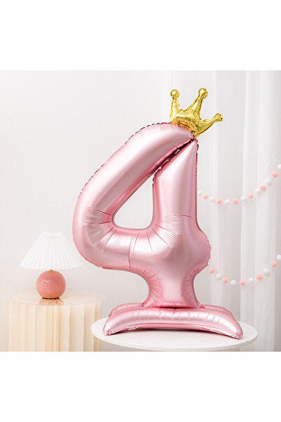 choice2 Pink Style A-42inch 4 32/42inch Crown Decor Pink Aluminum Foil Digita...