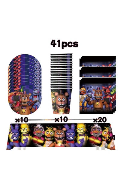 Choice20 other 41pcs set Five Nights Bear Birthday Decorations Freddyed Table...