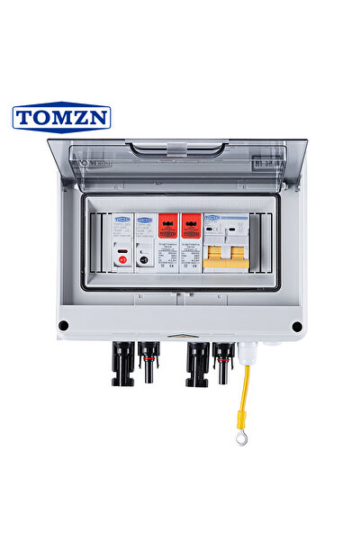Choice5 صندوق توزيع كهروضوئي HT 600VDC 1IN1OUT 20A من TOMZN HT-8WAY IP65، 2P ...