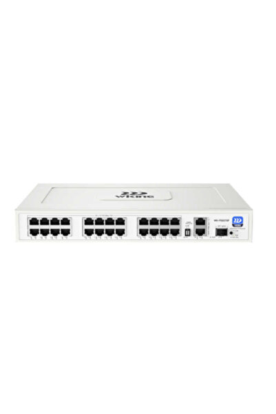 WI-TEK Wk-Ps227Gf 24*100Mbps Poe Ports, 2*1000Mbps + 1*1000Mbps Sfp Uplink 28...