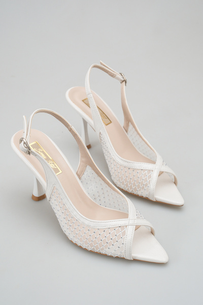 SENASTİL Διαφανές διχτυωτό υλικό με πέτρες που αντανακλούν το φως, κομψά γυνα...