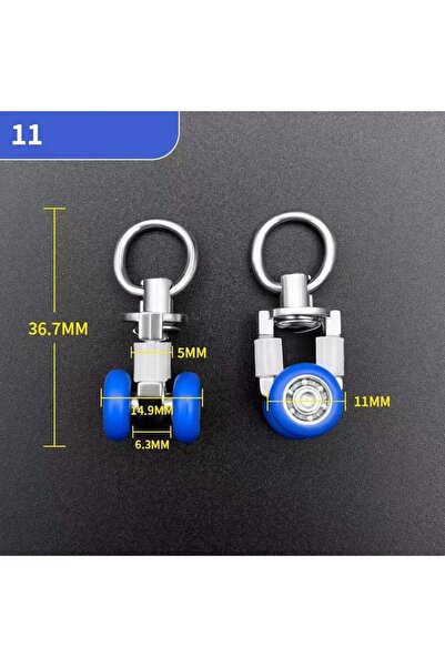 choice2 Bearing Wheel No 11 10Pcs Curtain Track Pulley Stainless Steel Pulley...
