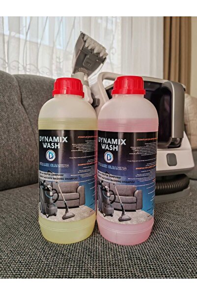 dynamix wash 2'li Halı ve Koltuk Yıkama Makinesi Şampuanı Şakayık 1 kg, Japon...
