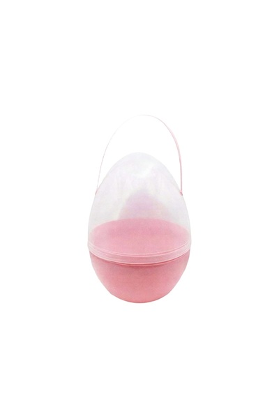 Choice One Size Pink Large Fillable Easter Egg Container Spring Holiday Party...