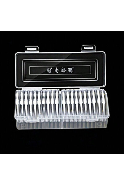 choice2 20 41mm Transparent 60 Coin Holder Round Coin Capsule Storage Contain...