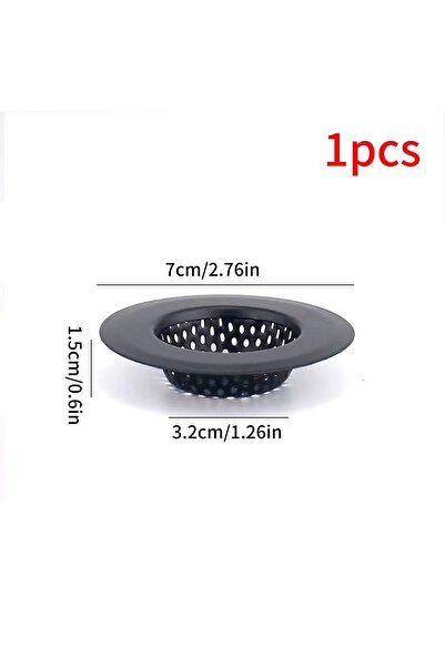 Choice7 7cm-1 Piece 2-Piece Matte Premium Black Stainless Steel Kitchen Sink ...