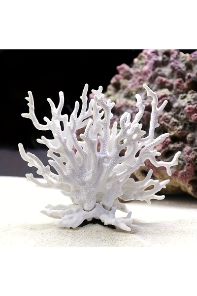 Choice1 WHITE Ocean Decorative Coral, Coral for Fish Tank Sea View Room Decor...