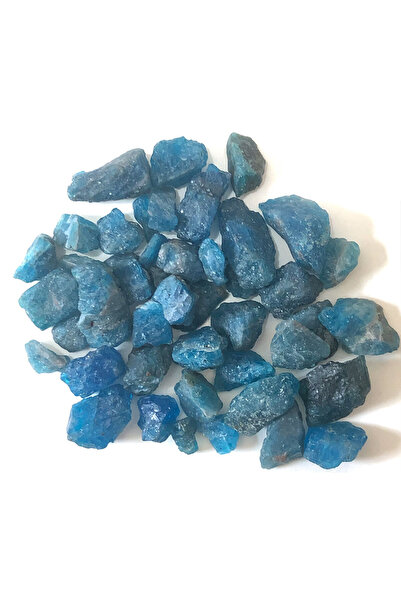 Choice 100g pack 10-15mm 100g Pack Natural Stone Blue Apatite Raw Crystal Sto...