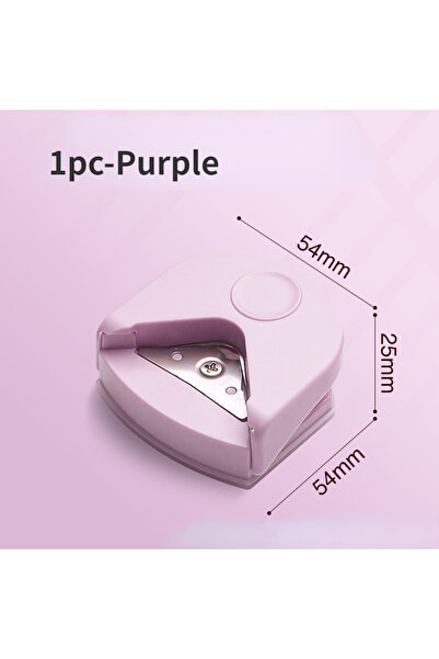 Choice1 Purple circle cutter button maker Corner round machine corner punchin...