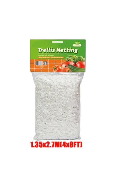 Choice1 1.35x2.7M(4x8FT) Horticultural Plant Climbing Net, Polyester Woven Ne...