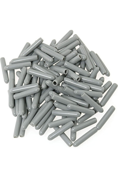 Choice1 100Pcs 3x25mm Gray 100pcs Dishwasher Rack Caps Tip Tine Cover Cap Fle...