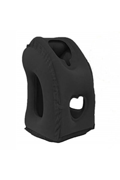 choice2 black Inflatable Travel Pillow,Travel Accessories With Neck And Head ...