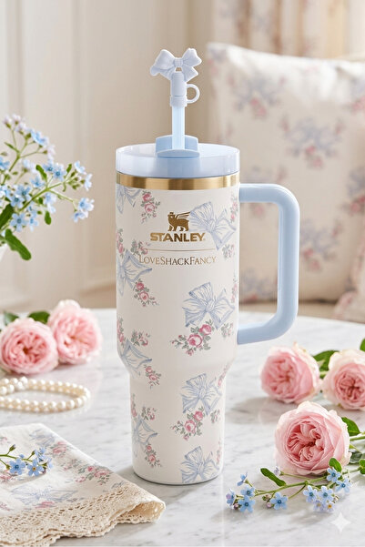Primo Plus Stanley Cup 1.8L: Stainless Steel Thermal Cup, Lid, and Decorative...