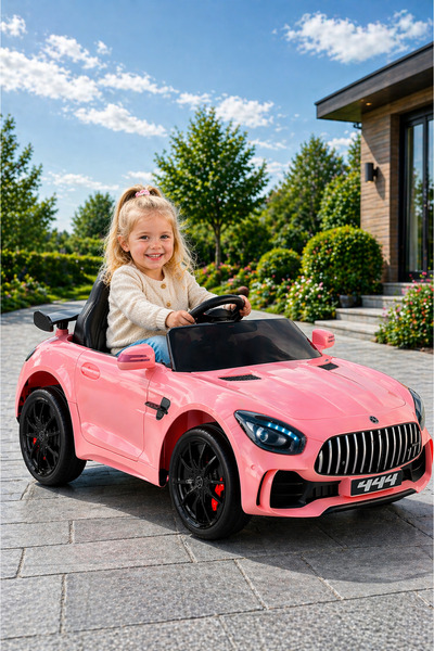 hak-iş oyuncak GTR SPORT 12V AKÜLÜ ARABA (PEMBE)