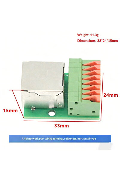 Choice A1 1Pcs Data Adapter Board Female Socket Guide Rail Installation Termi...