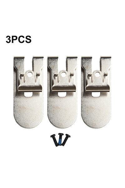 Choice 3Pc Steel N435687 Belt Hook Clip Kit With Screws For Drill Driver N435...