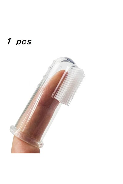 Choice Without Box Silicone Finger Toothbrush for Pets, Ultra Soft Dental Car...