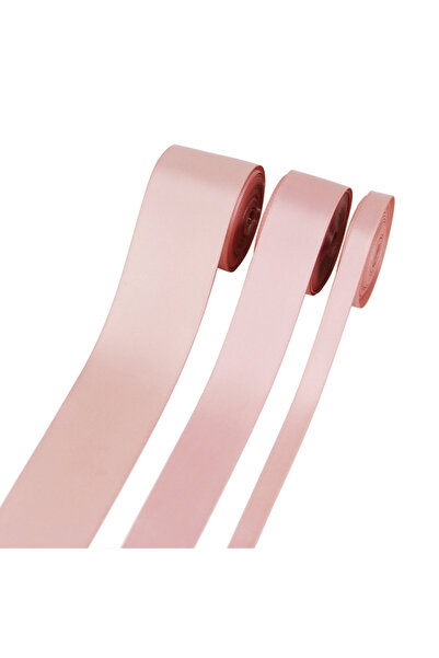 Choice1 25mm (10 meters) 10/25/40/50mm Pink Meat Double Face Satin ribbon pol...