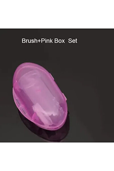 Choice5 Pink Box with brush 1/2/3Pcs Soft Pet Finger Toothbrush Teddy Dog Bru...