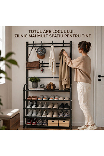 OEM Μεταλλική Παπουτσοθήκη – 5 Ράφια (V04)