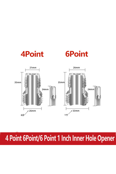 Choice 4point6point Type2 PPR Pipe Threading Tool Set Water Pipe Tap Kit 1/2"...
