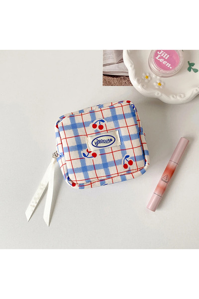 Choice3 A Small Cosmetic Pouch for Purse, Mini Makeup Bag with Compartments, ...