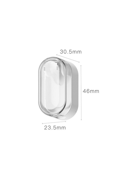 Choice1 WHITE 1PC Toothbrush Holder Punch-free Space Saving Wall-Mounted Dust...