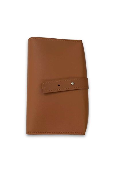Choice1 1pc-brown Data Cable Storage Bag PU Leather Multi Compartment Storage...