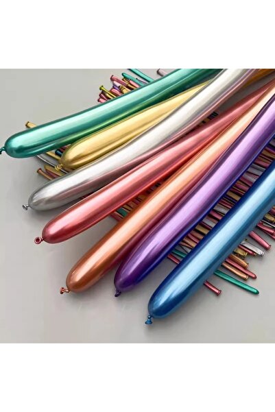 Choice random color 50pcs Metallic 20/50PCS Thick Long Latex Balloons - Durab...
