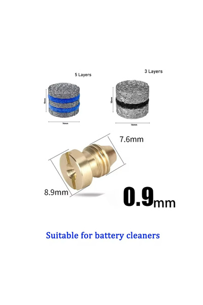 Choice12 Dark Khaki Precision Foam Cannon Orifice Nozzle Universal 0.9~1.4 mm...