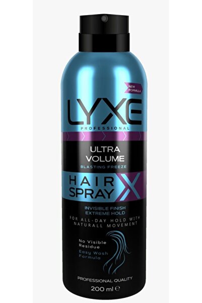 LYXE Σπρέι Μαλλιών για Όγκο 200 ml – Δυνατό Κράτημα και Όγκος