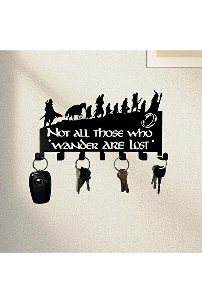 Choice L TY6402 Wall Mount Key Holder Metal, Decorative Key Organizer with Ho...