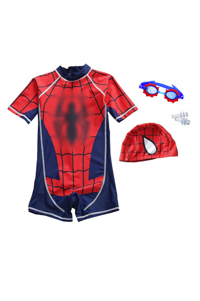 Oceanic Sip OCEANIC 4 Pieces Boys Summer Swimsuit Set, UPF 50+ Sun Protection...